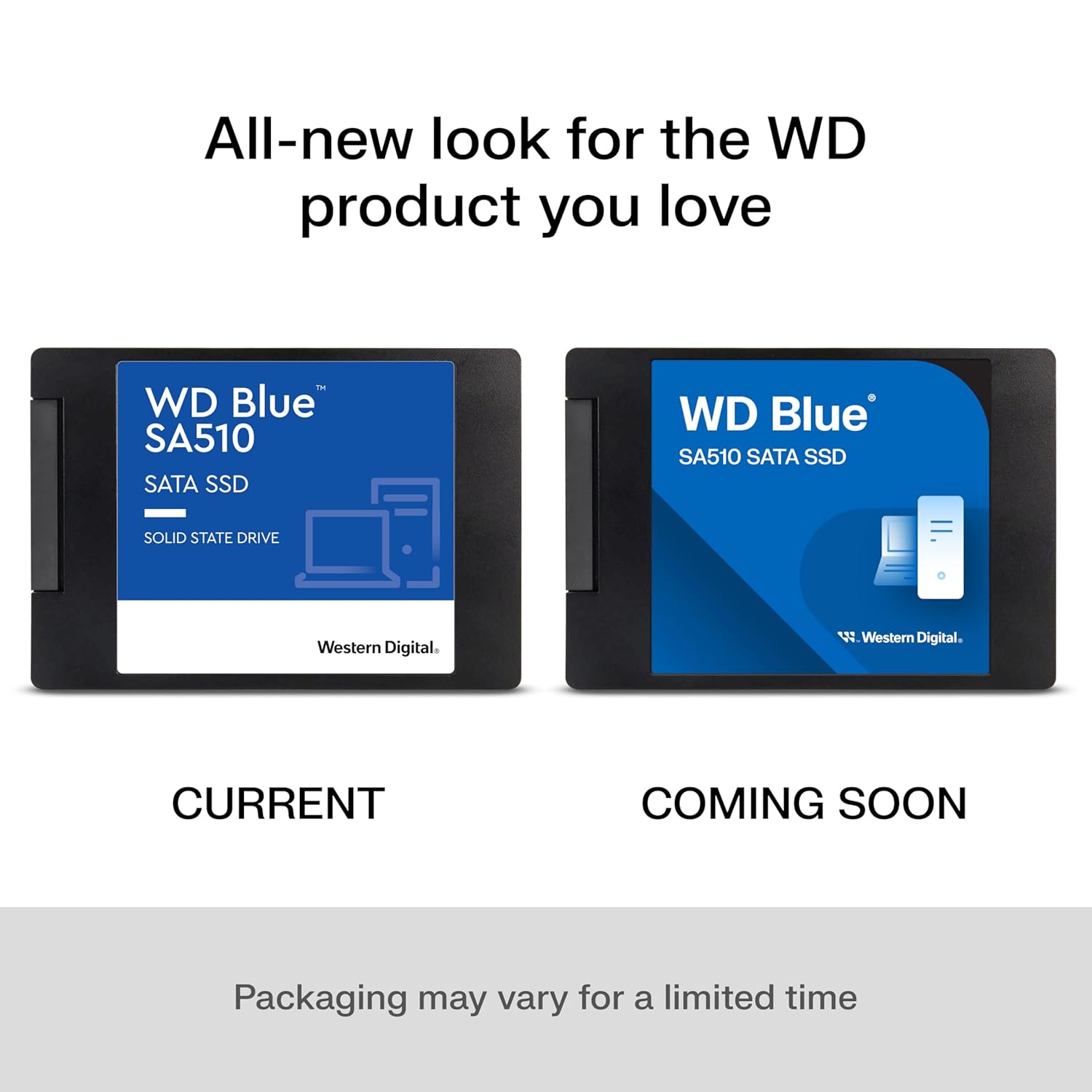 WD BLUE SSD SATA SA510 500GB UP TO 560MB/S WDS500G3B0A-00AXR0 thumbnail 6