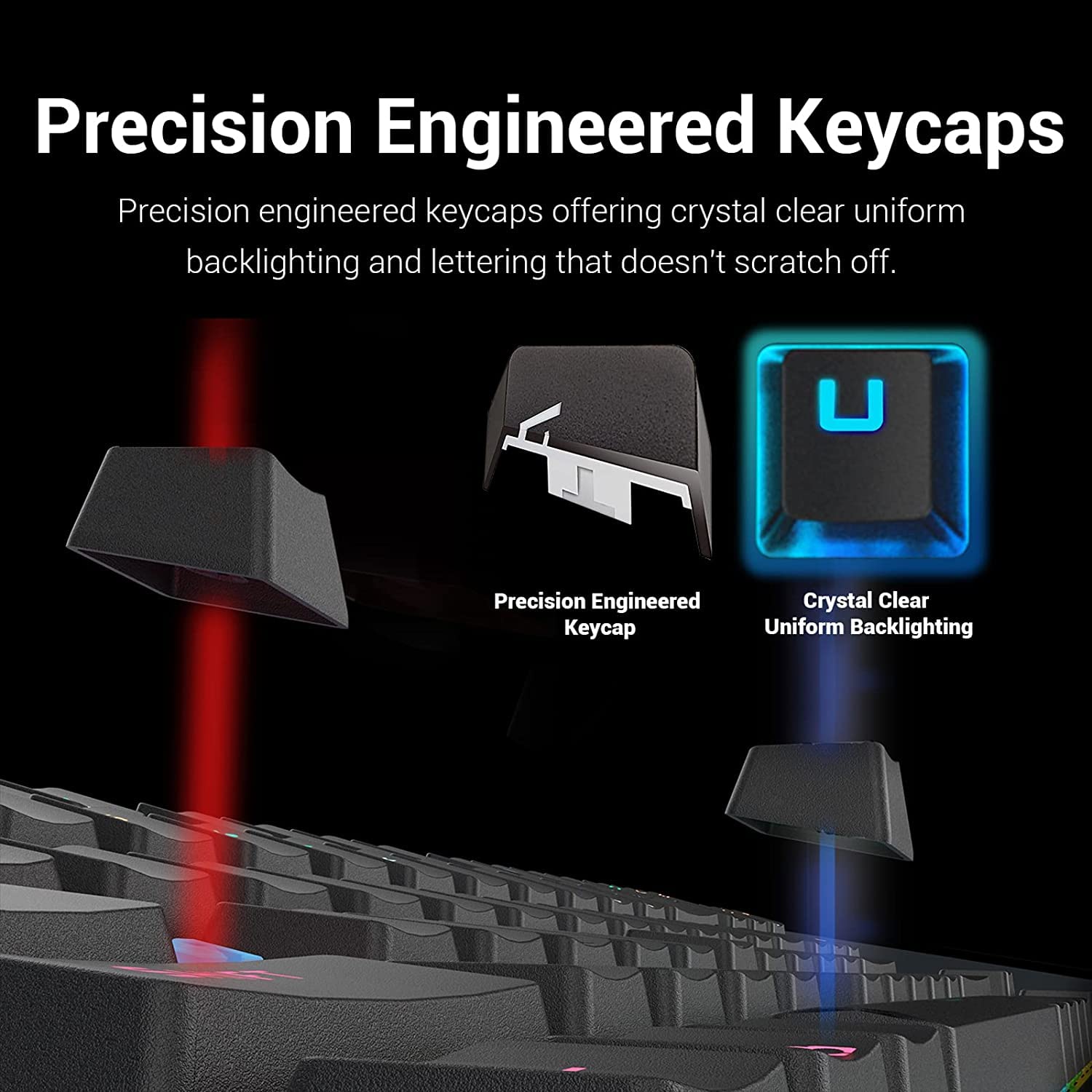 REDRAGON GAMING ESSENTIALS KEYBOARD MOUSE COMBO 2 IN 1 K552RGB-BA thumbnail 5