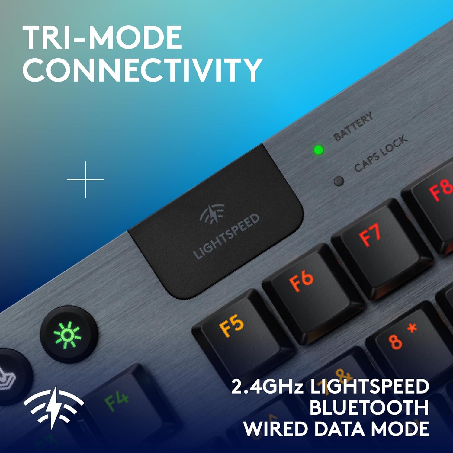 LOGITECH G915 X LIGHTSPEED TKL LOW PROFILE WIRELESS GAMING KEYBOARD BLACK 920-012757 thumbnail 5
