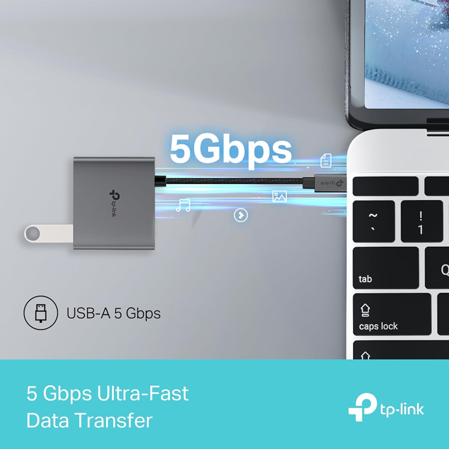 TP-LINK USB TYPE-C 3 PORT HUB UH3020C thumbnail 7