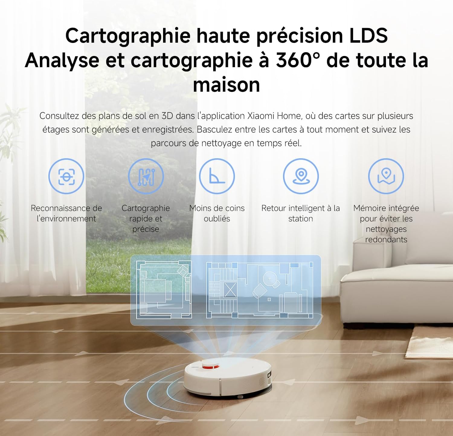 XIAOMI ROBOT VACUUM WHITE H40 thumbnail 11
