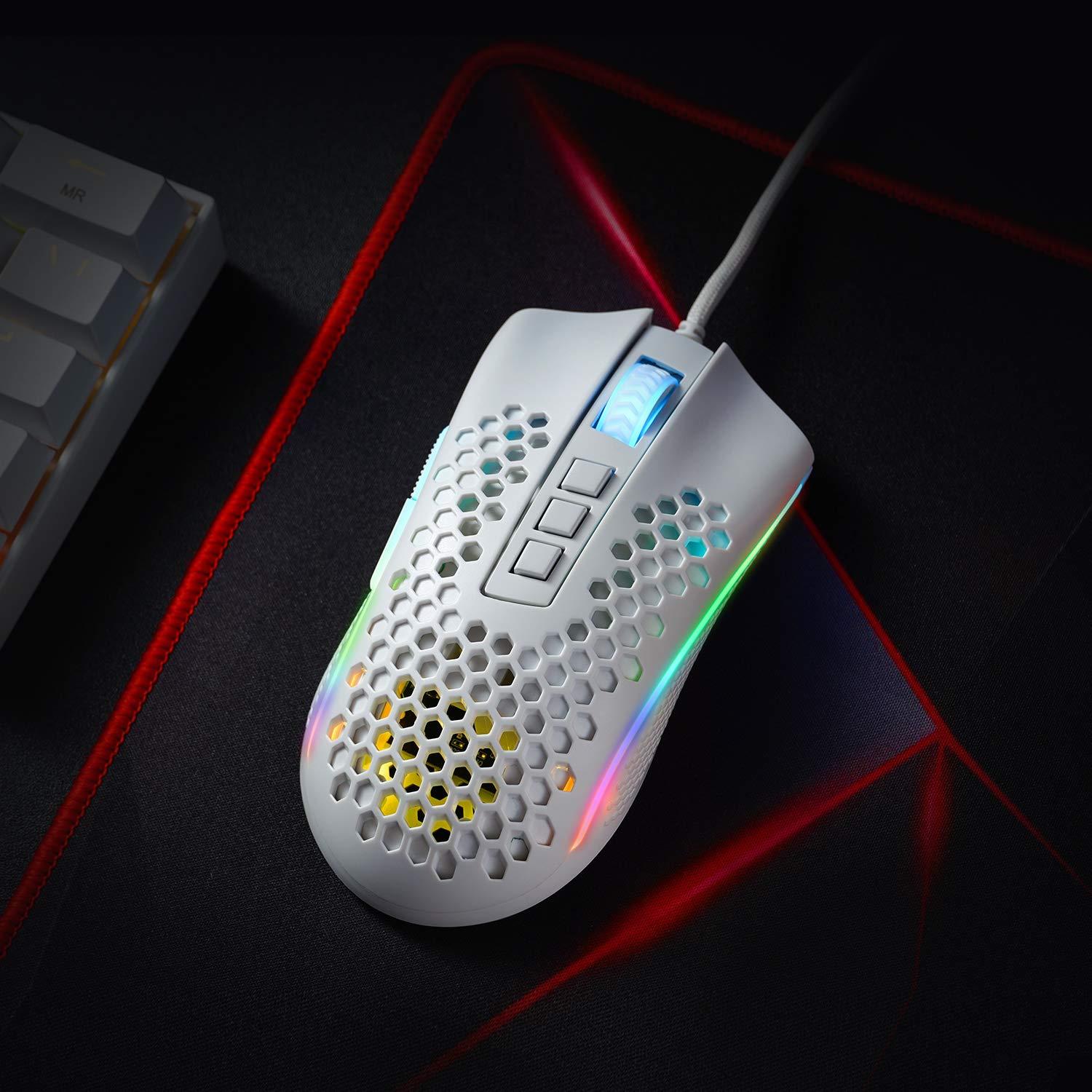 REDRAGON STORM HONEYCOMB WIRED GAMING MOUSE M808-RGB thumbnail 9