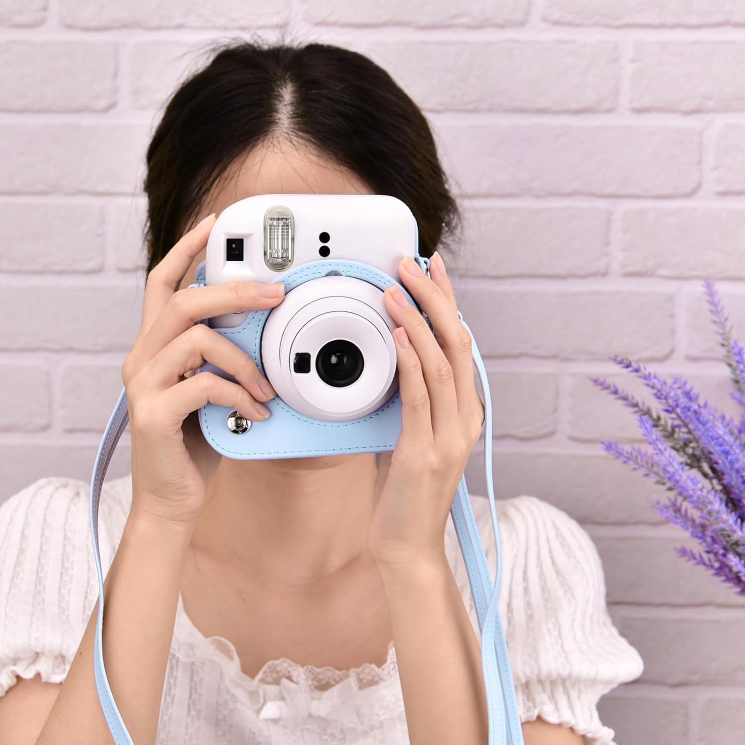 INSTAX MINI 12 CAMERA BAG BLUE thumbnail 7