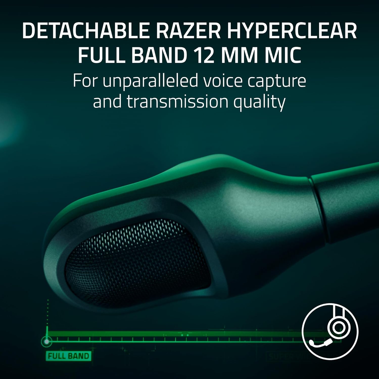 RAZER BLACK SHARK V3 PRO WIRELESS 7.1 GAMING HEADSET FOR PLAYSTATION BLACK RZ04-05400500-R3G thumbnail 7