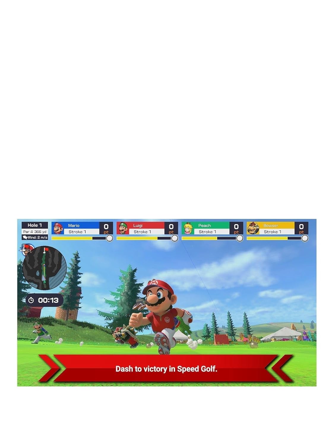 NINTENDO SWITCH MARIO GOLF SUPER RUSH GAME thumbnail 4