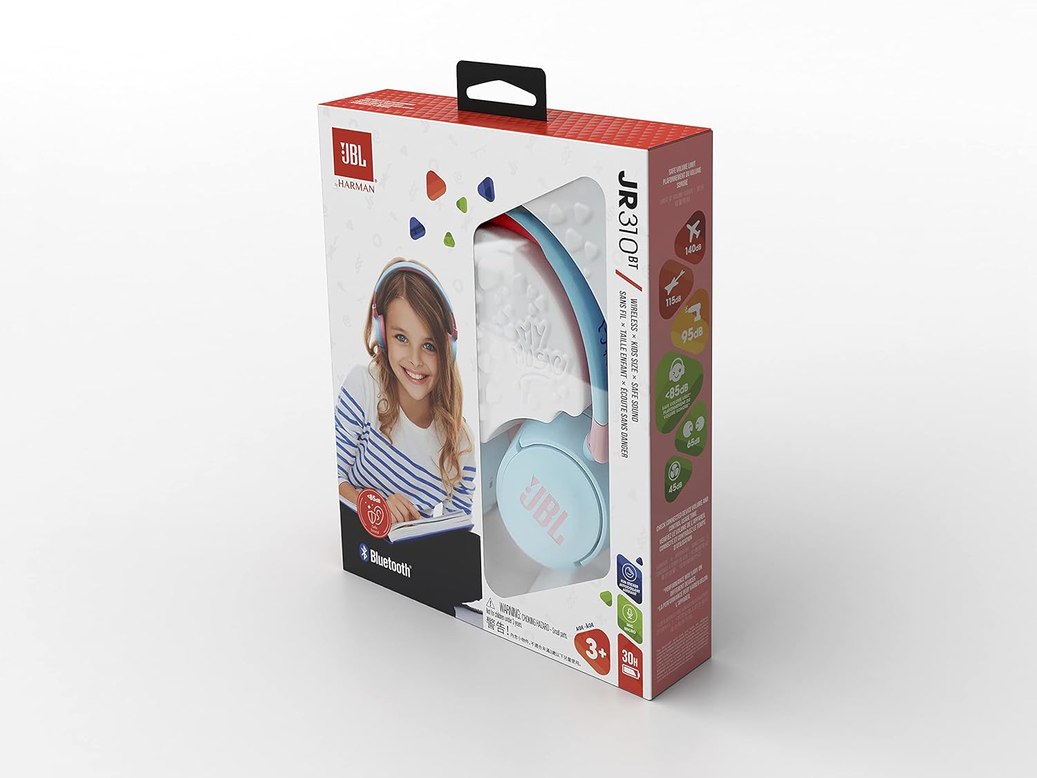 JBL BLUETOOH HEADPHONE JR310 BLUE thumbnail 6