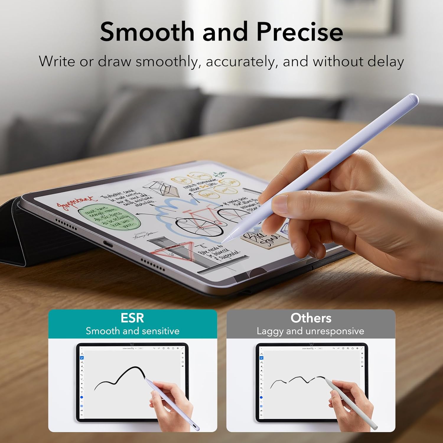 ESR DIGITAL STYLUS PENCIL WHITE thumbnail 2