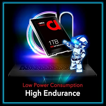 ADDLINK 2.5 INCH 3D NAND SATA III 6GB/S 1TB SSD BLACK AD1TBS20S3S thumbnail 3