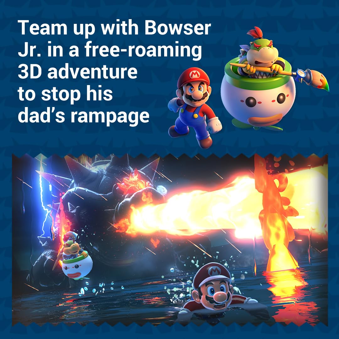 NINTENDO SWITCH SUPER MARIO 3D WORLD+BOWSERS FURY GAME CD thumbnail 3