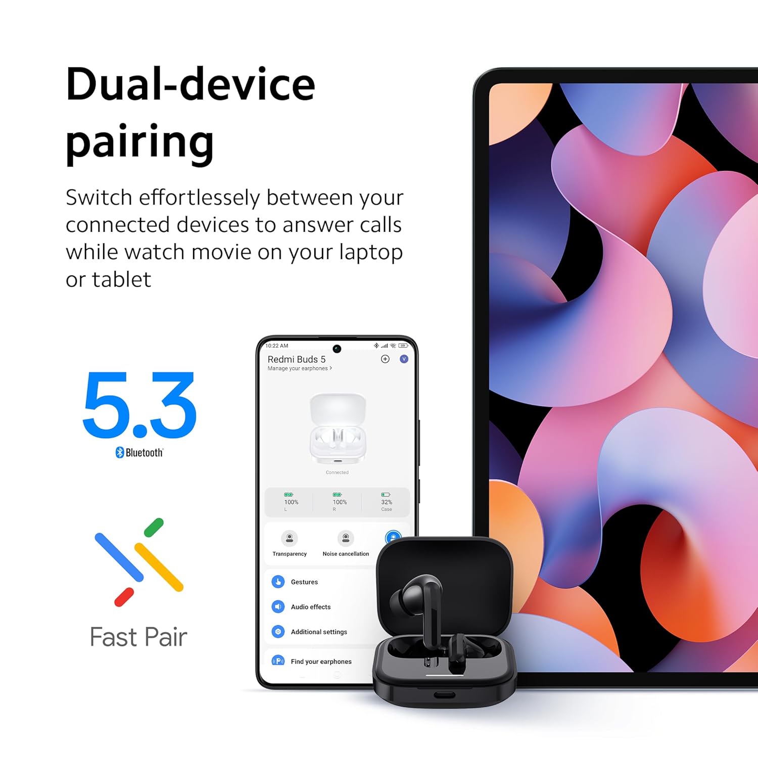 REDMI BUDS 6 CLOUD WHITE M2429E1 thumbnail 6