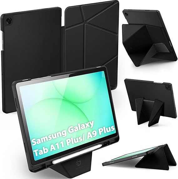 DUXDUCIS SAMSUNG TAB A11 PLUS/A9 PLUS MAGI SERIES CASE BLACK MAGI0115