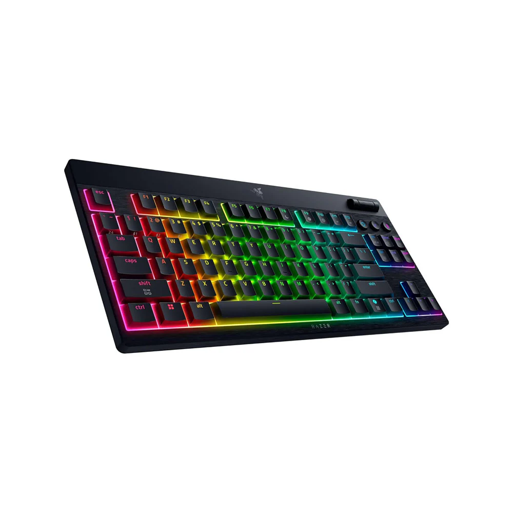 RAZER BLACKWIDOW V4 LOW TKL HYPERSPEED ORANGE SW MECHANICAL GAMING KEYBOARD BLK RZ03-05451100-R3F1