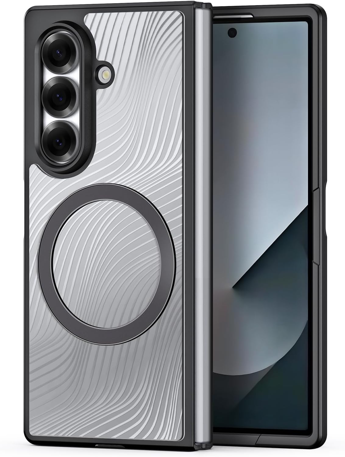 DUXDUCIS SAMSUNG Z FOLD 7 AIMO MAG CASE BLACK AIMO-0337 thumbnail 2