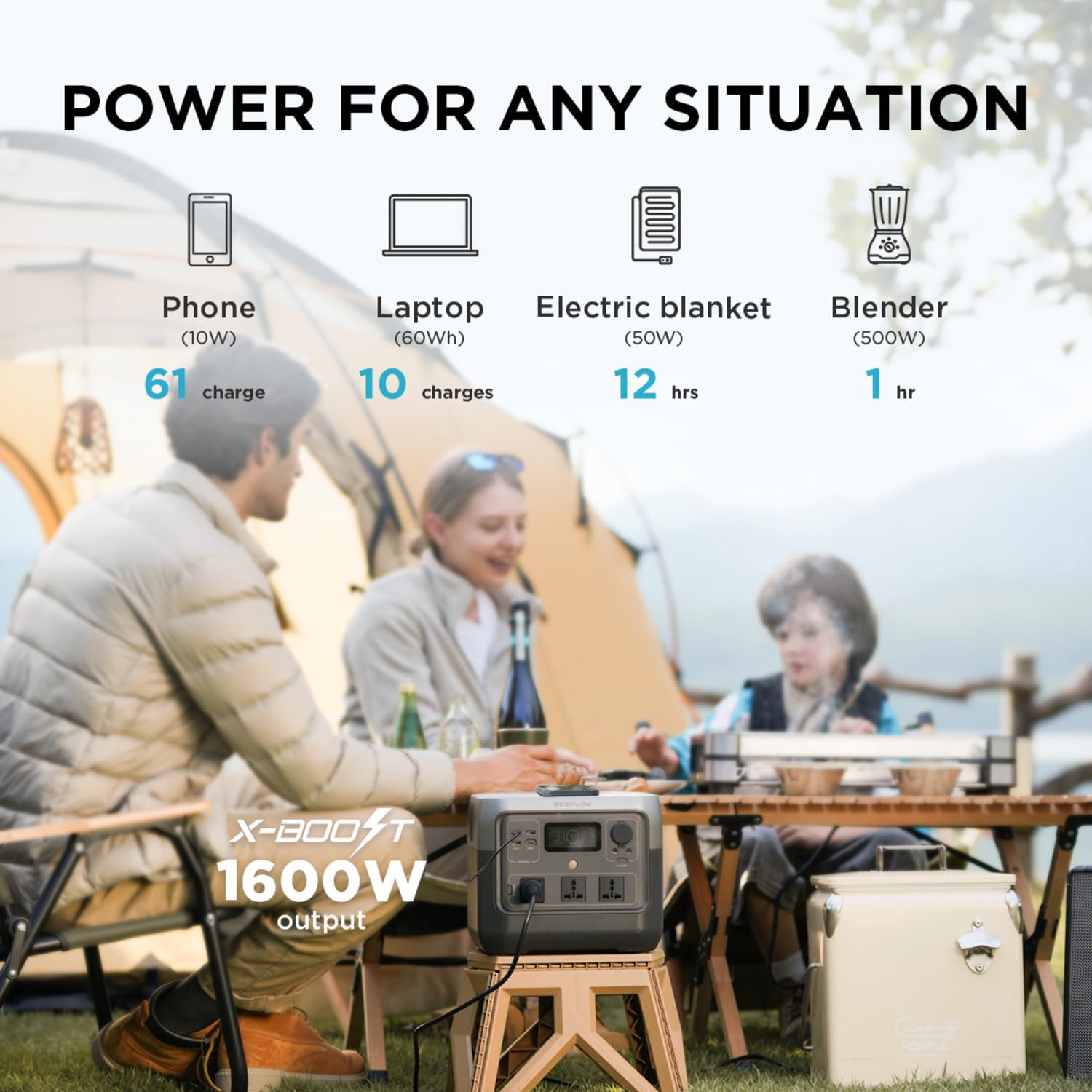BESTON PORTABLE AC/DC POWER STATION 2000W thumbnail 3