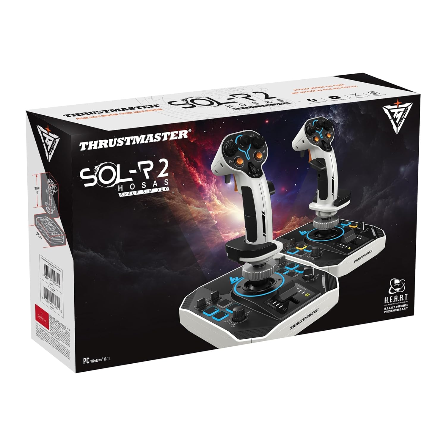 THRUSTMASTER SOL-R 2 HOSAS SPACE SIM DUO TM-JSTK-SOLR-DUO thumbnail 8