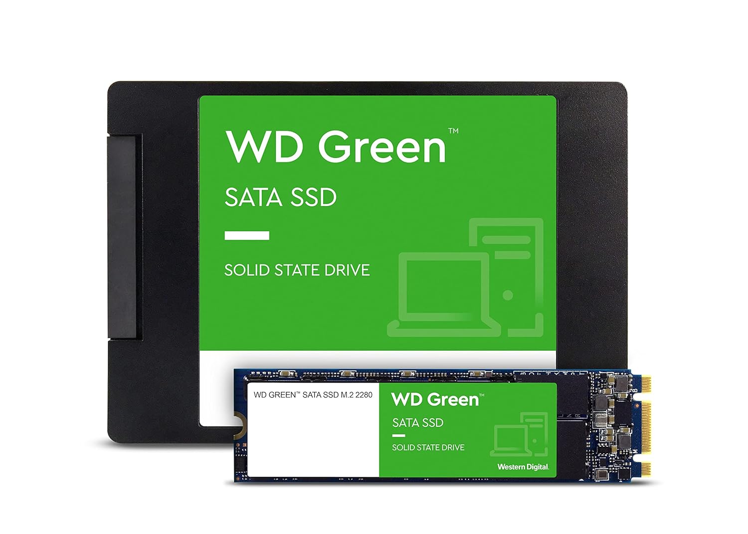 WD GREEN SSD SATA  1TB UP TO 545MB/S WDS100T3G0A-00BJG0 thumbnail 7