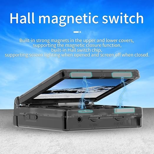 Anbernic RG35XXSP Retro Gaming Console - Linux OS, 64GB, 5500+ Preloaded Games, Portable Design thumbnail 6