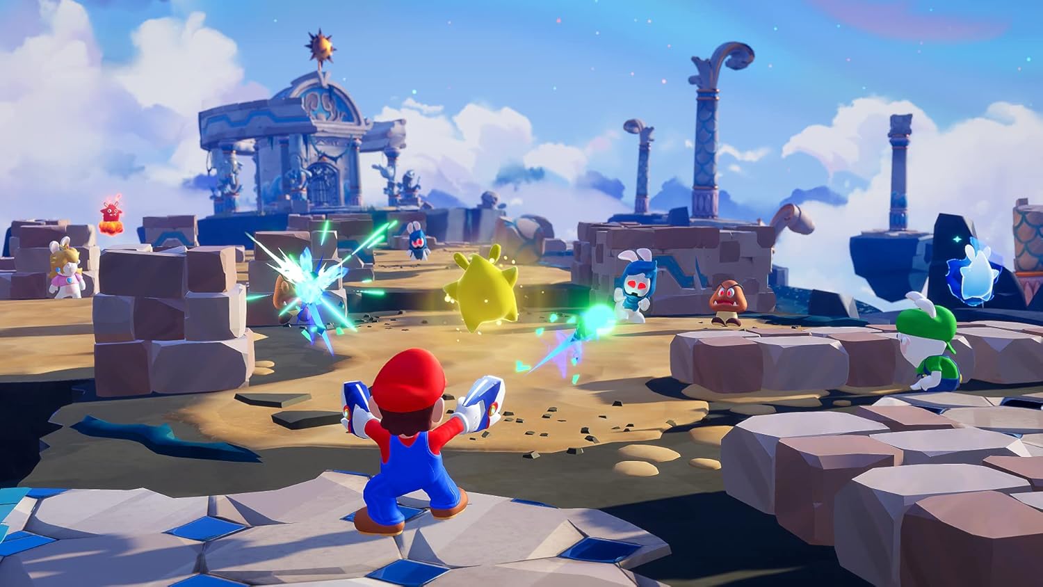 NINTENDO SWITCH MARIO RABBIDS SPARKS OF HOPE GAME thumbnail 3