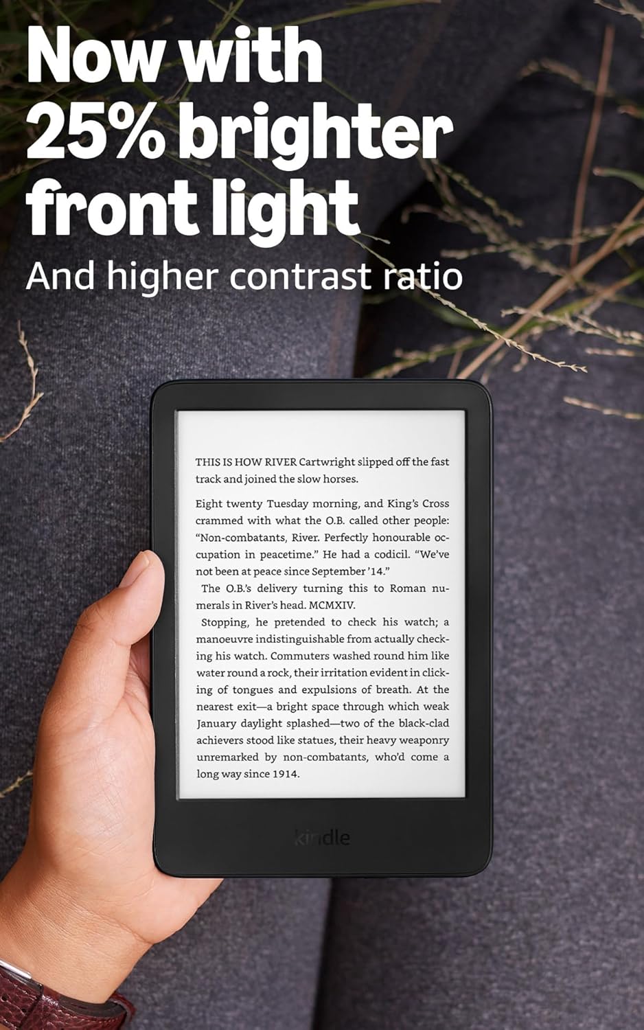 AMAZON KINDLE 11TH GENERATION 16GB WI-FI 2024 GREEN RS23CV thumbnail 3