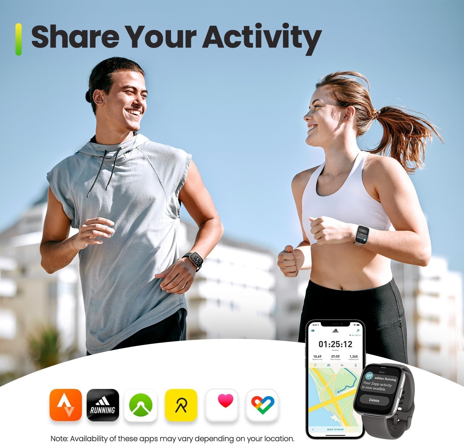 Amazfit Bip 5 Smart Watch - Unity Edition, Fitness Tracking, Long Battery Life thumbnail 5