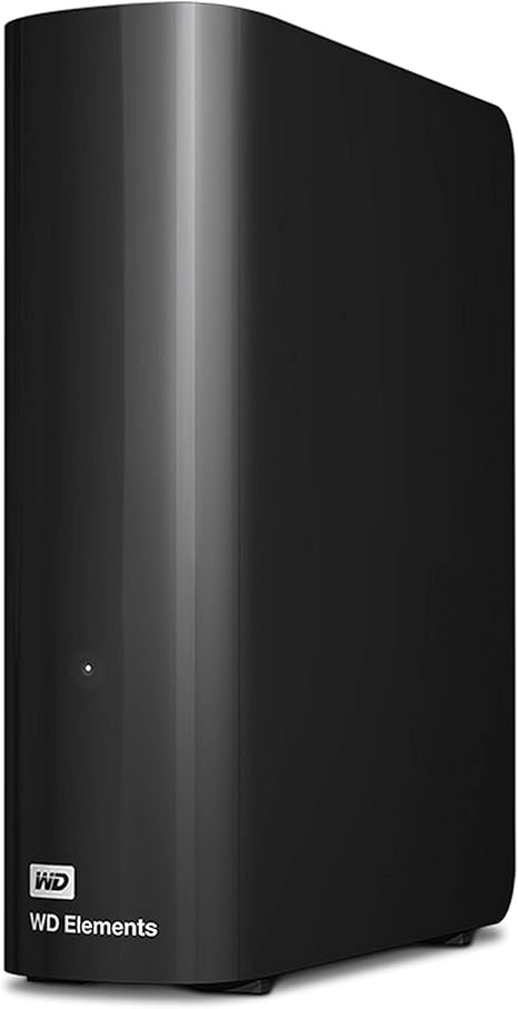 WD ELEMENTS 20TB DESKTOP EXTERNAL HARD DRIVE BLACK WDBWLG0200HBK-EESN