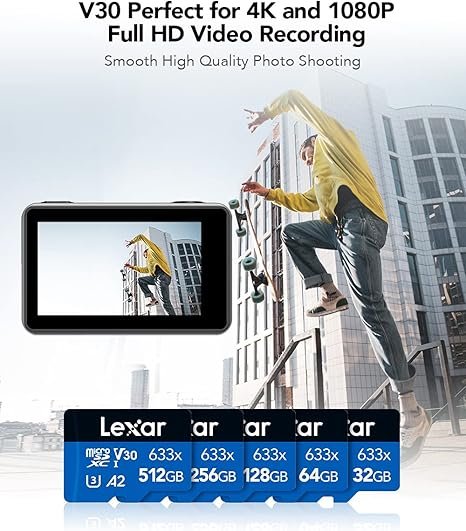 Lexar® High-Performance 633x microSDHC™/microSDXC™ UHS-I Card - Blue Series, Fast and Reliable Storage for Mobile Devices thumbnail 9