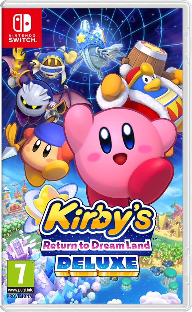 NINTENDO SWITCH KIRBYS RETURN TO DREAM LAND DELUX GAME