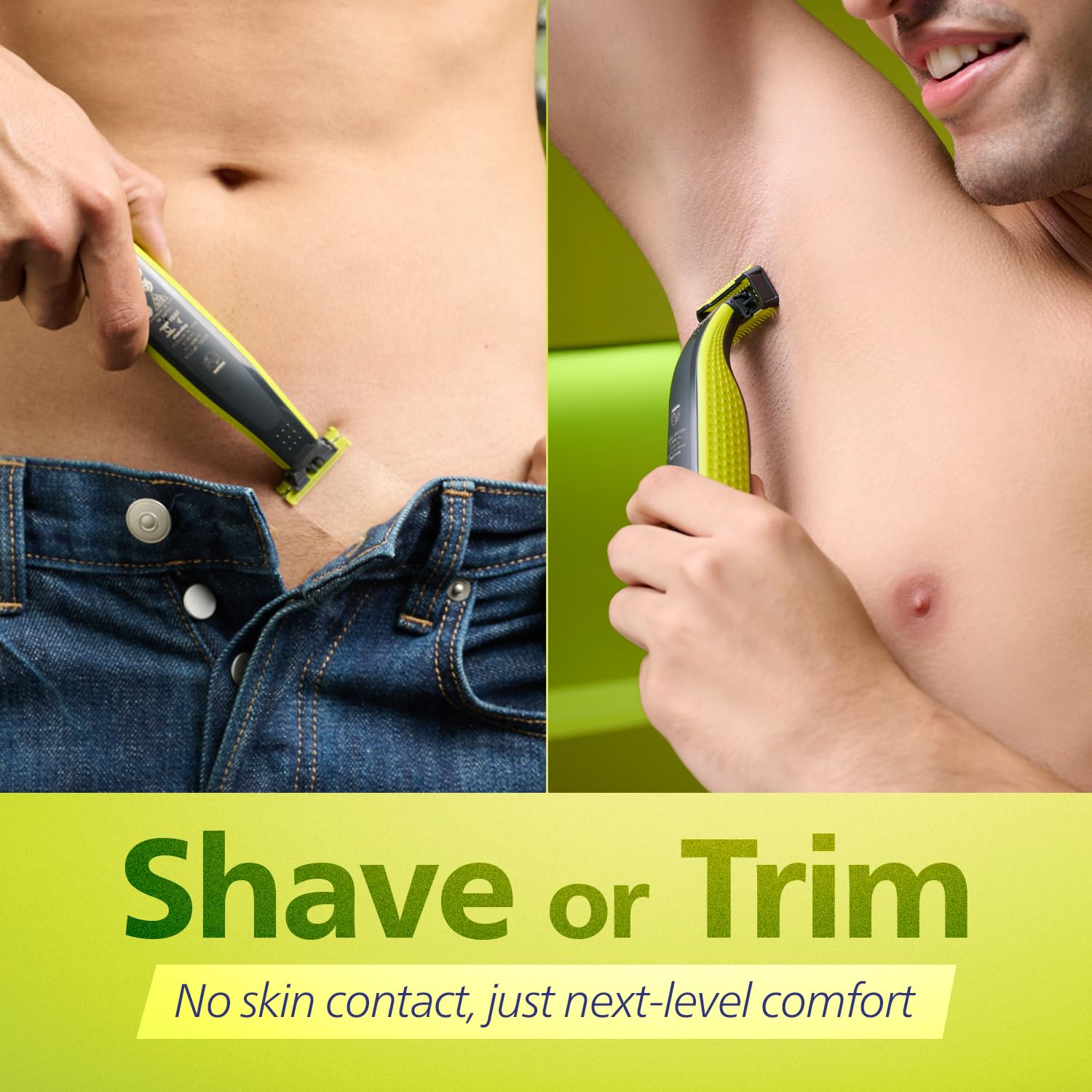 PHILIPS ONE BLADE GROOMING KIT WITH DUAL PROTECTION TECHNOLOGY CHARCOAL GREY QP282410 thumbnail 5