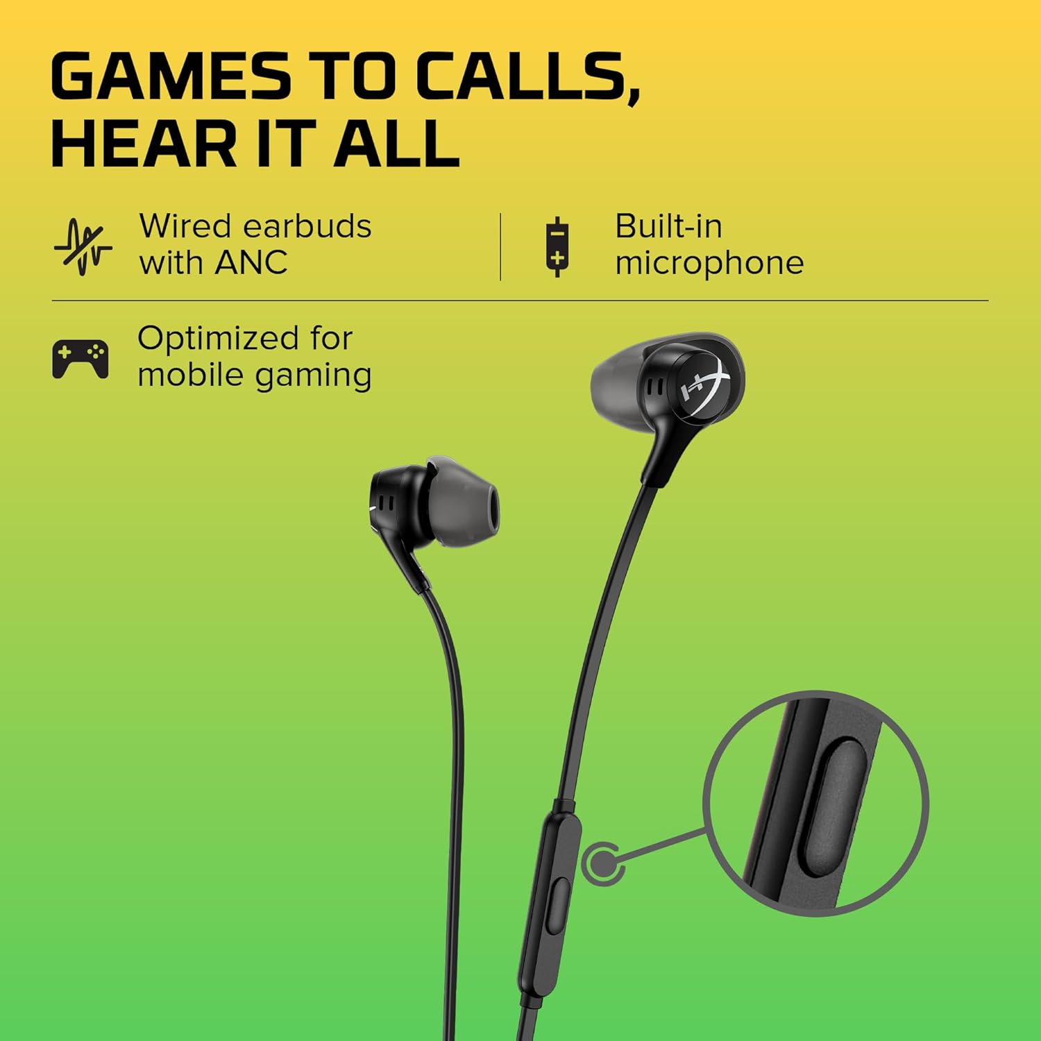 HYPERX CLOUD EARBUDS III S WITH TYPE C BLACK thumbnail 2