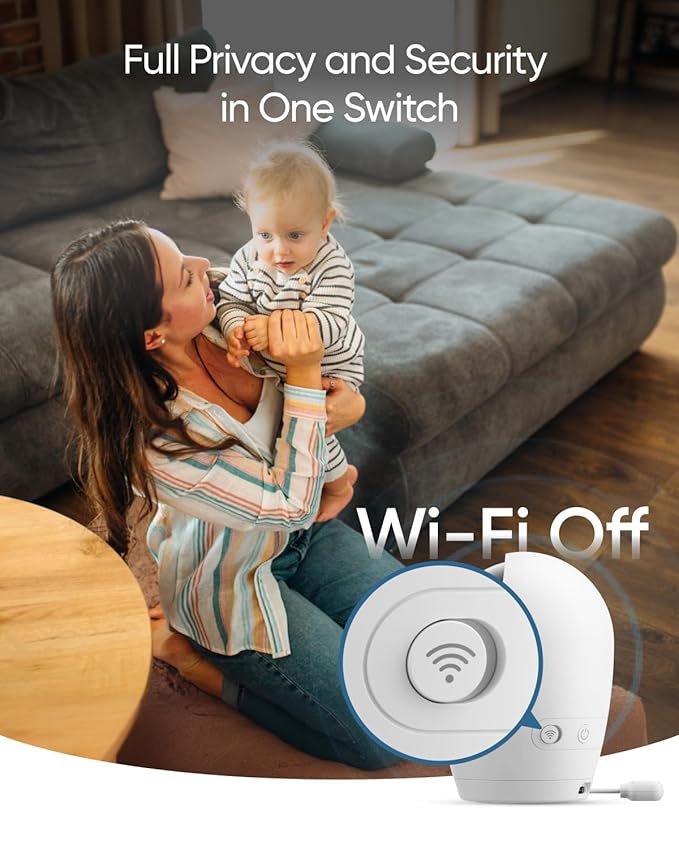 EUFY CAM E20 BABY MONITOR WHITE E8352221 thumbnail 6