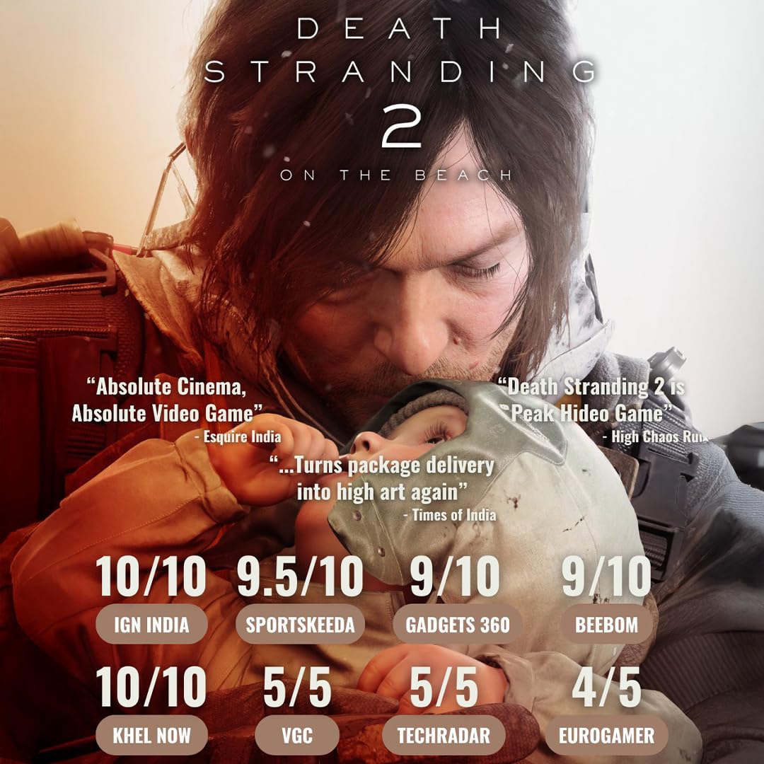 SONY PS5 DEATHS STRANDING 2 ON THE BEACH GAME CD thumbnail 2