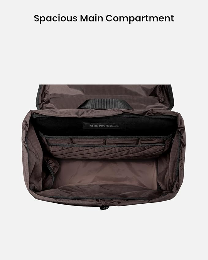 TOMTOC VINTPACK TA1 22L LAPTOP BACKPACK DARK TA1M1D2 thumbnail 4