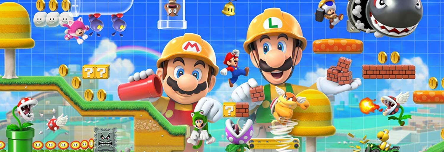 NINTENDO SWITCH SUPER MARIO MAKER 2 GAMING CD thumbnail 3