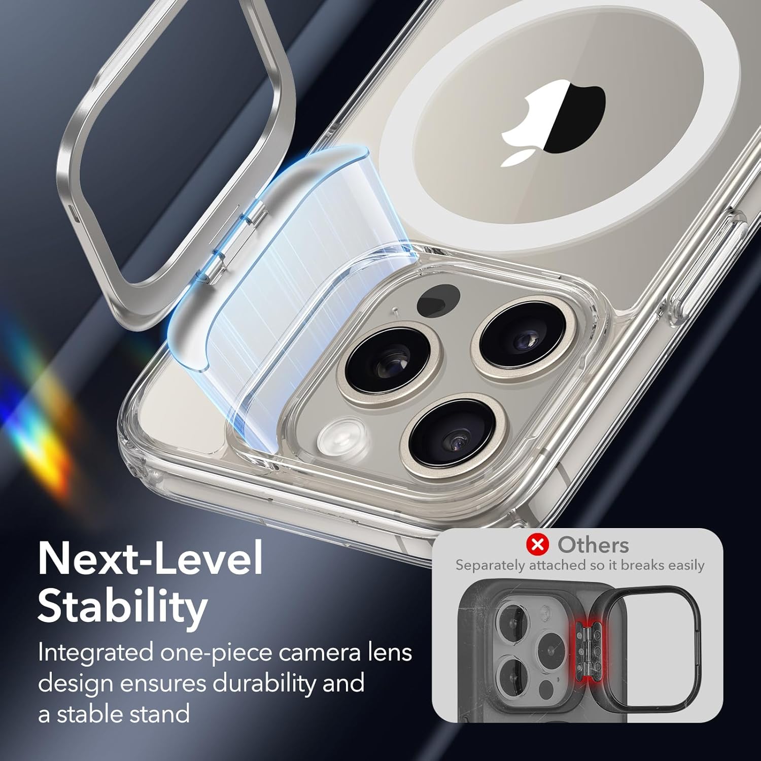 ESR IPHONE 15 PRO CLEAR CASE WITH MAGSAFE thumbnail 2