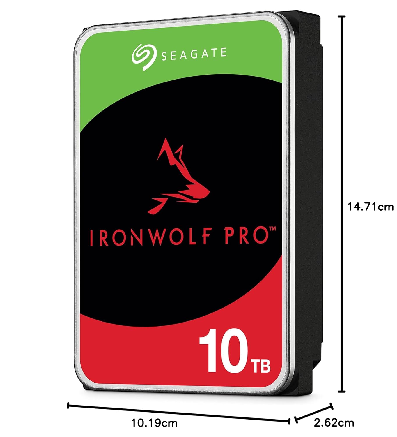 SEAGATE 10 TB IRONWOLF PRO 3.5 SATA 7 200 RPM 256 MB CACHE HDD ST10000NT001 thumbnail 7
