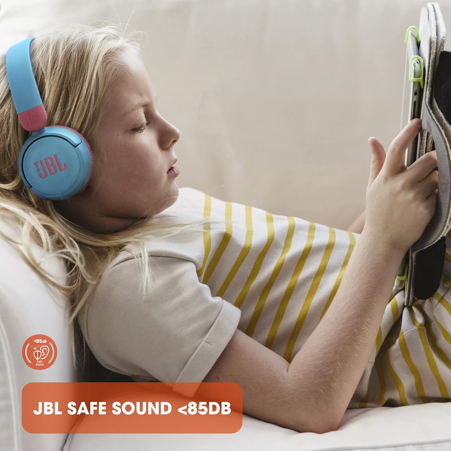 JBL BLUETOOH HEADPHONE JR310 BLUE thumbnail 2