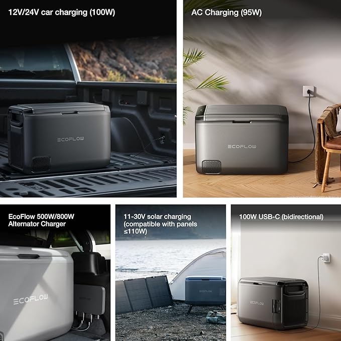 ECOFLOW PORTABLE FRIDGE FREEZER GLACIER CLASSIC 55L EF-GC-H-55 thumbnail 6