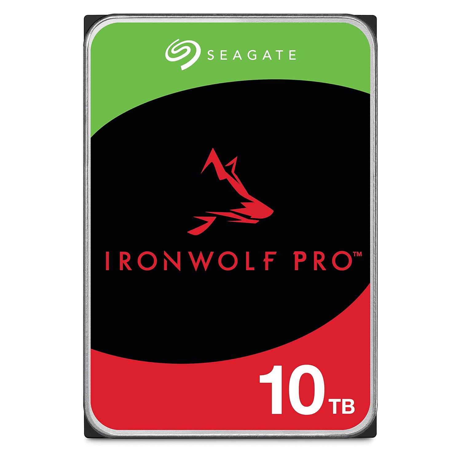 SEAGATE 10 TB IRONWOLF PRO 3.5 SATA 7 200 RPM 256 MB CACHE HDD ST10000NT001