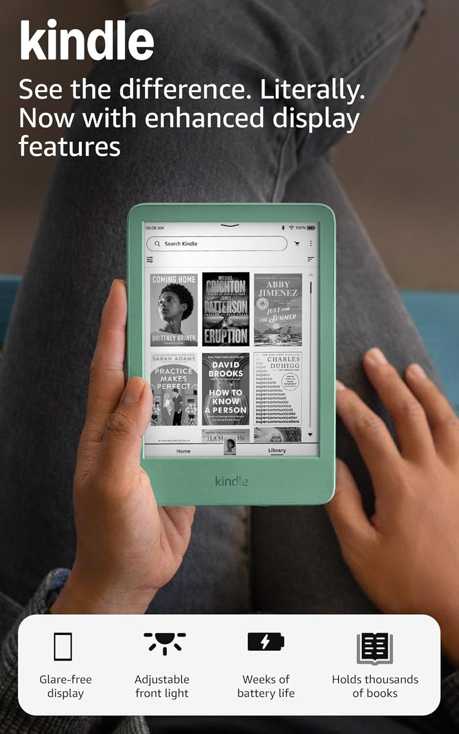 AMAZON KINDLE 11TH GENERATION 16GB WI-FI 2024 BLACK RS23CV thumbnail 2