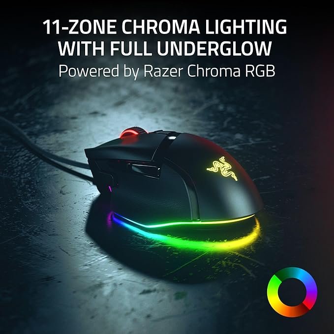 Razer Basilisk V3 35K Wired Gaming Mouse (Black, RZ01-05230100-R3M1) - Precision and Customization for Gamers thumbnail 4