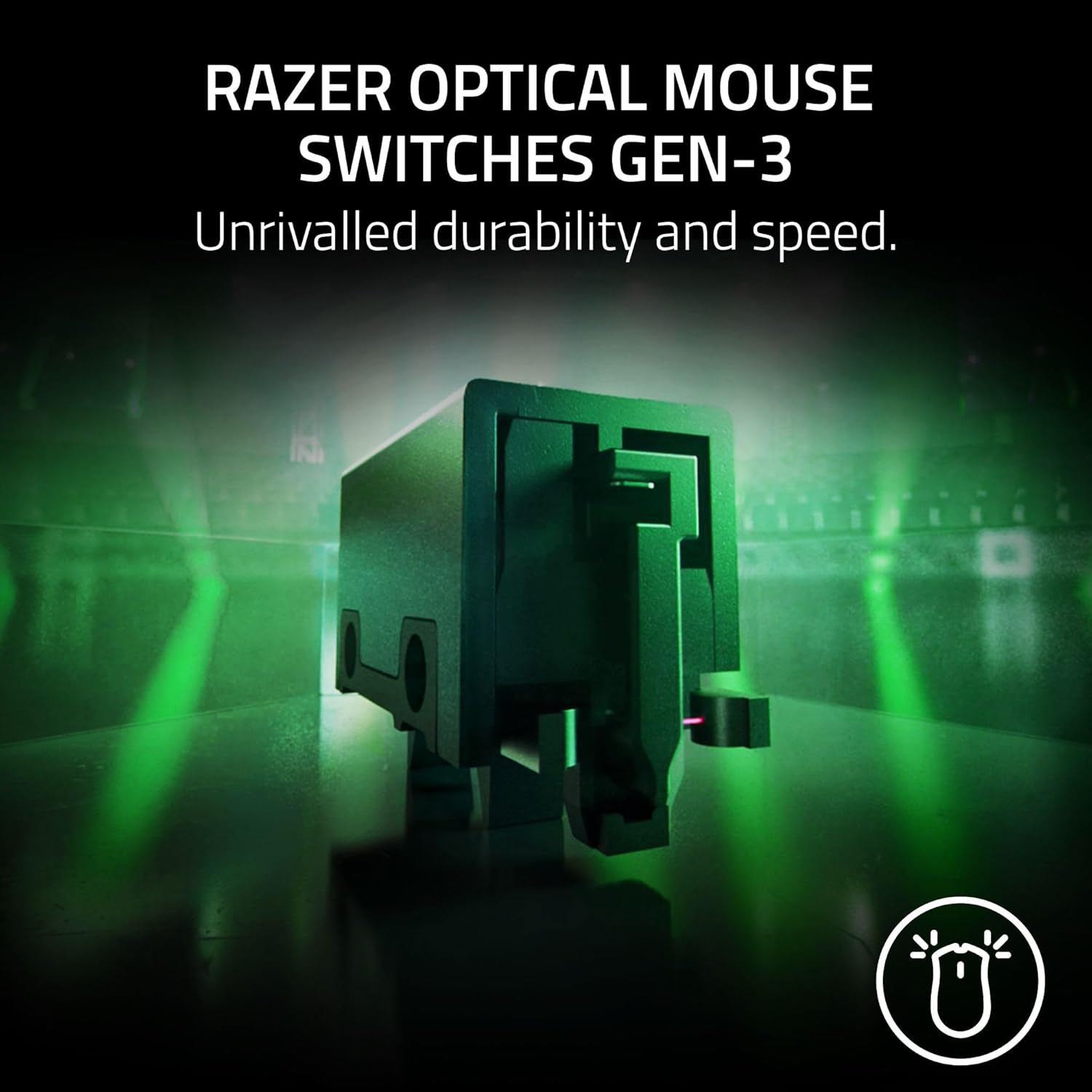 RAZER VIPER V3 PRO WIRELESS GAMING MOUSE BLACK RZ01-05120100-R3G1 thumbnail 7