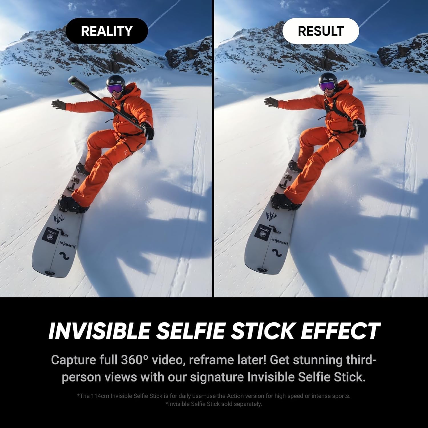 INSTA360 X5 8K ACTION CAMERA WITH ESSENTIAL BUNDLE BLACK CINSAAHA thumbnail 4