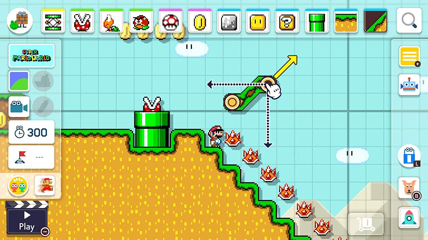 NINTENDO SWITCH SUPER MARIO MAKER 2 GAMING CD thumbnail 2