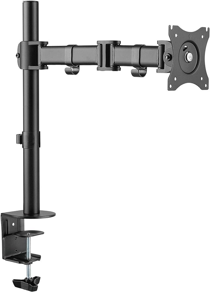 NewStar Monitor Desk Mount 13" to 27" 91-LDT07C012 | Fully Adjustable | VESA Mount Compatible | Space-Saving Solution