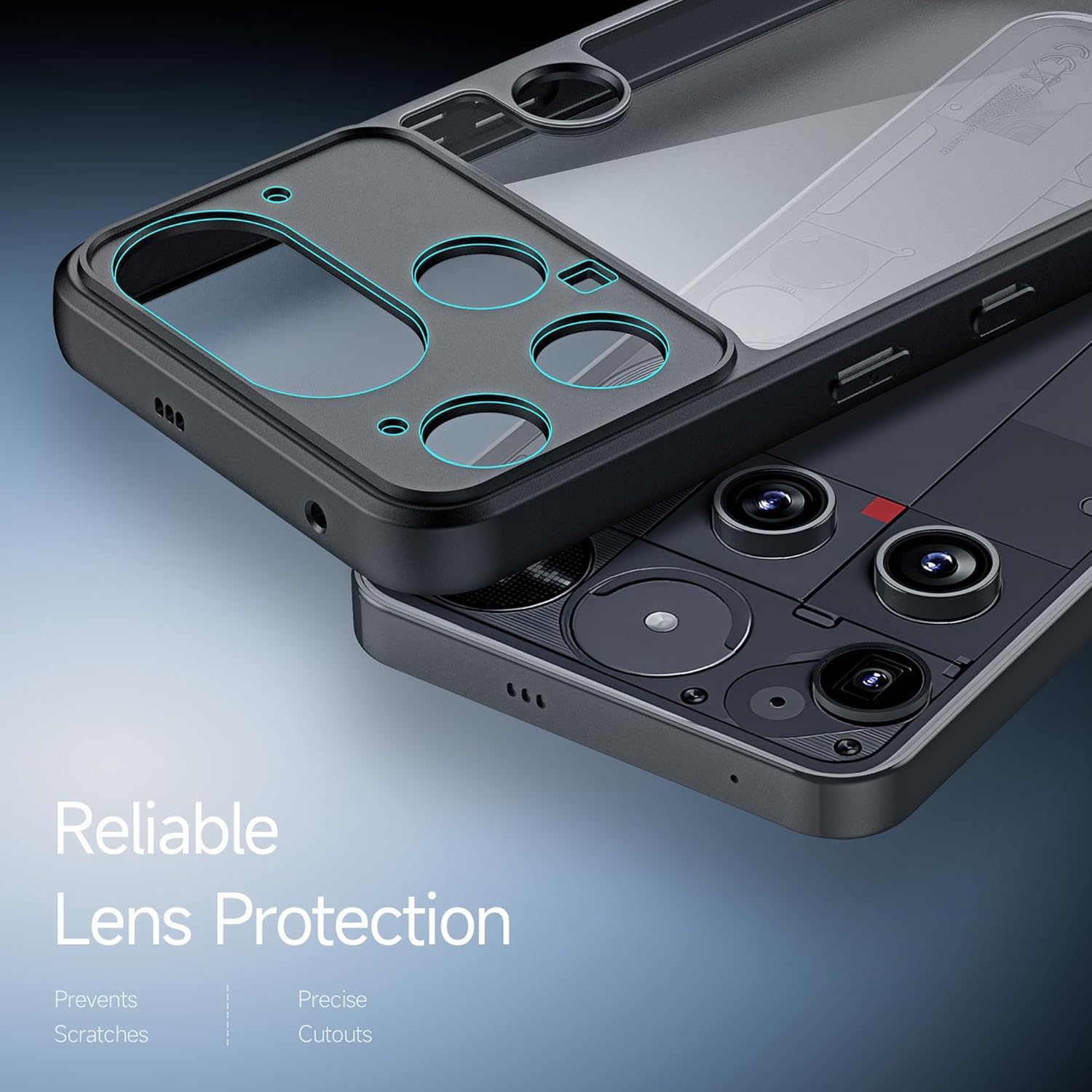 DUXDUCIS NOTHING PHONE 3 AIMO SERIES CASE BLACK AIMO-0408 thumbnail 5