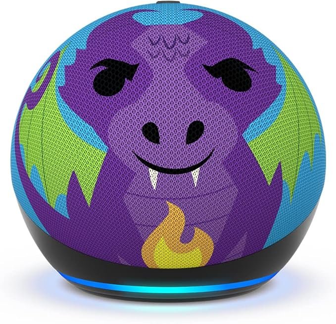Amazon Echo Dot 5th Generation Kids Edition - Dragon