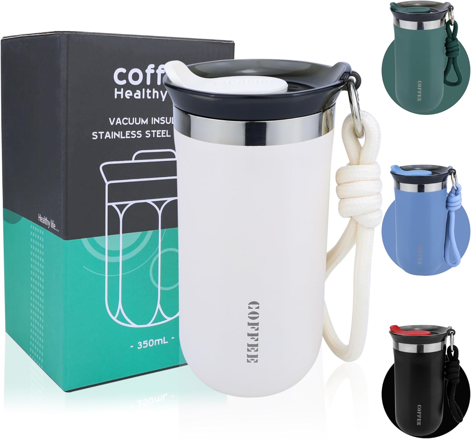 COFFEE CUP 350ML WHITE thumbnail 2