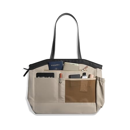 TOMTOC VERSATILE T23 LAPTOP TOTE BAG BLACK T23S1D1 thumbnail 4