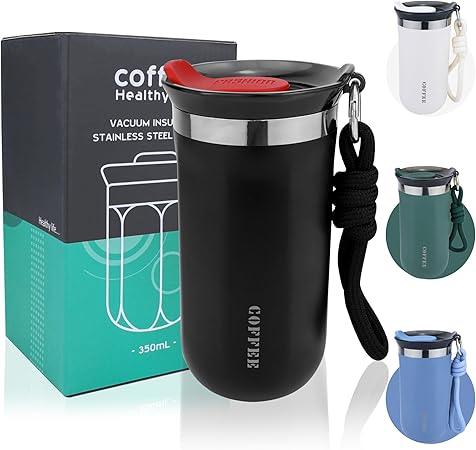COFFEE CUP 350ML BLACK thumbnail 2