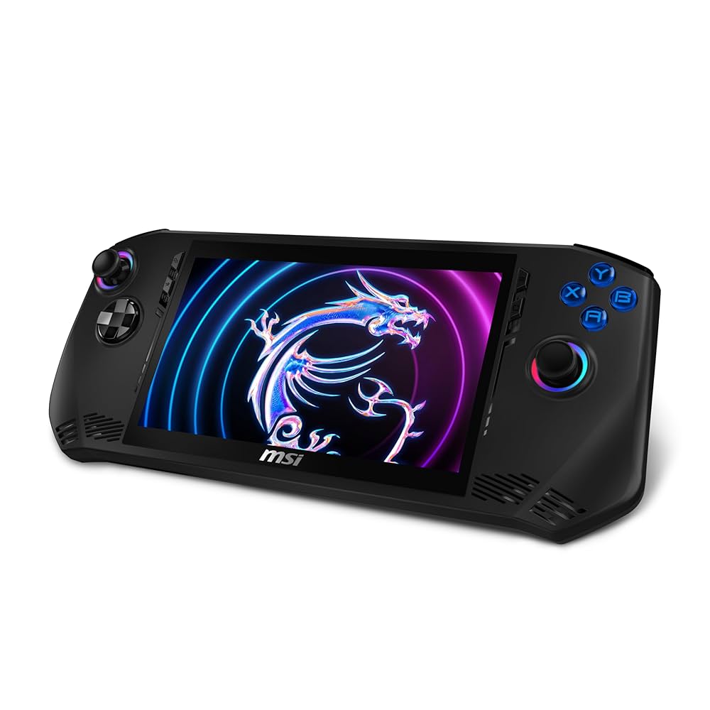 MSI CLAW GAMING CONSOLE 7 INCH 120Hz FHD 1080P 16GB 512GB SSD Windows 11 A1M